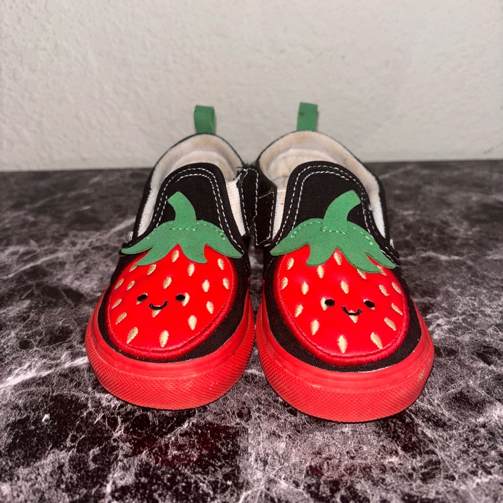 Vans Strawberry Slip-On Shoes | Toddler Size 7